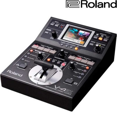 Roland V-4EX Mezclador de Vídeo 4 canales con Streaming