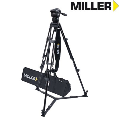 Miller CX6 Toggle 2 Stage Alloy - Aluminium Alloy Tripod Kit up to 12Kg
