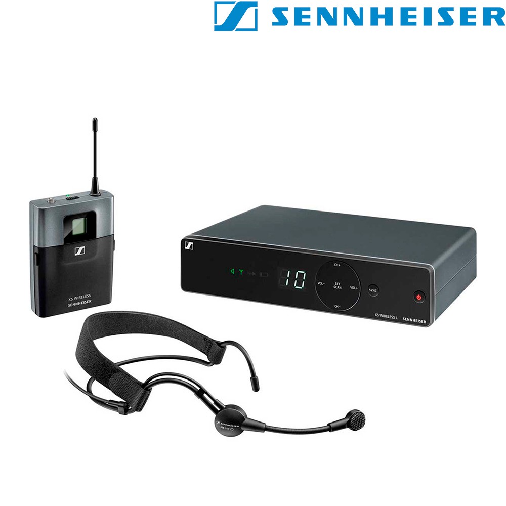 Sennheiser XSW 1-ME3 A Set micro inalámbrico de diadema - Avacab Frecuencia  A: 548 - 572 MHz