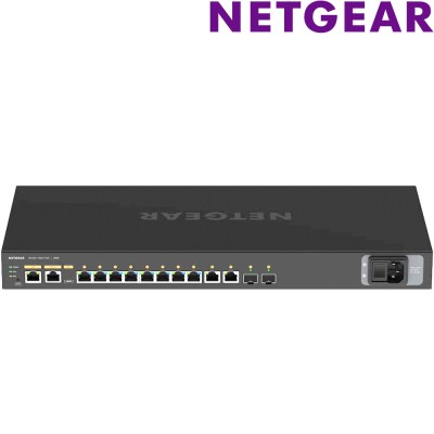 Netgear GSM4212P-100EUS 8x1G PoE+ 125W 2x1G and 2xSFP Managed Switch - Avacab