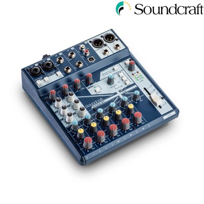 Soundcraft Notepad-8FX Mesa de 8 canales con USB y efectos