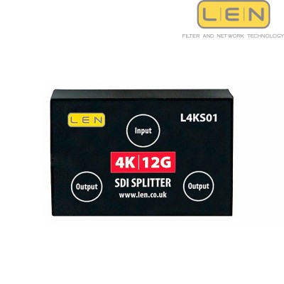 LEN L4KS01 - 1x2 passive 4K/12G-SDI Splitter