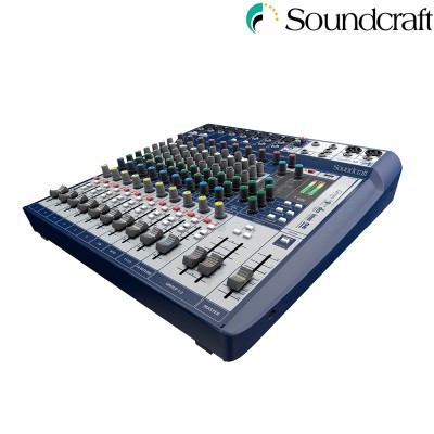 Soundcraft Signature 12 Mesa de 12 canales con USB y efectos