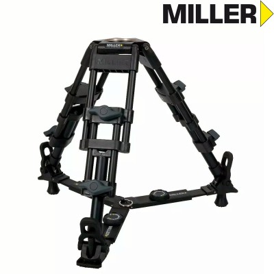 Miller Baby 2 Stage Alloy - Short Aluminum Tripod