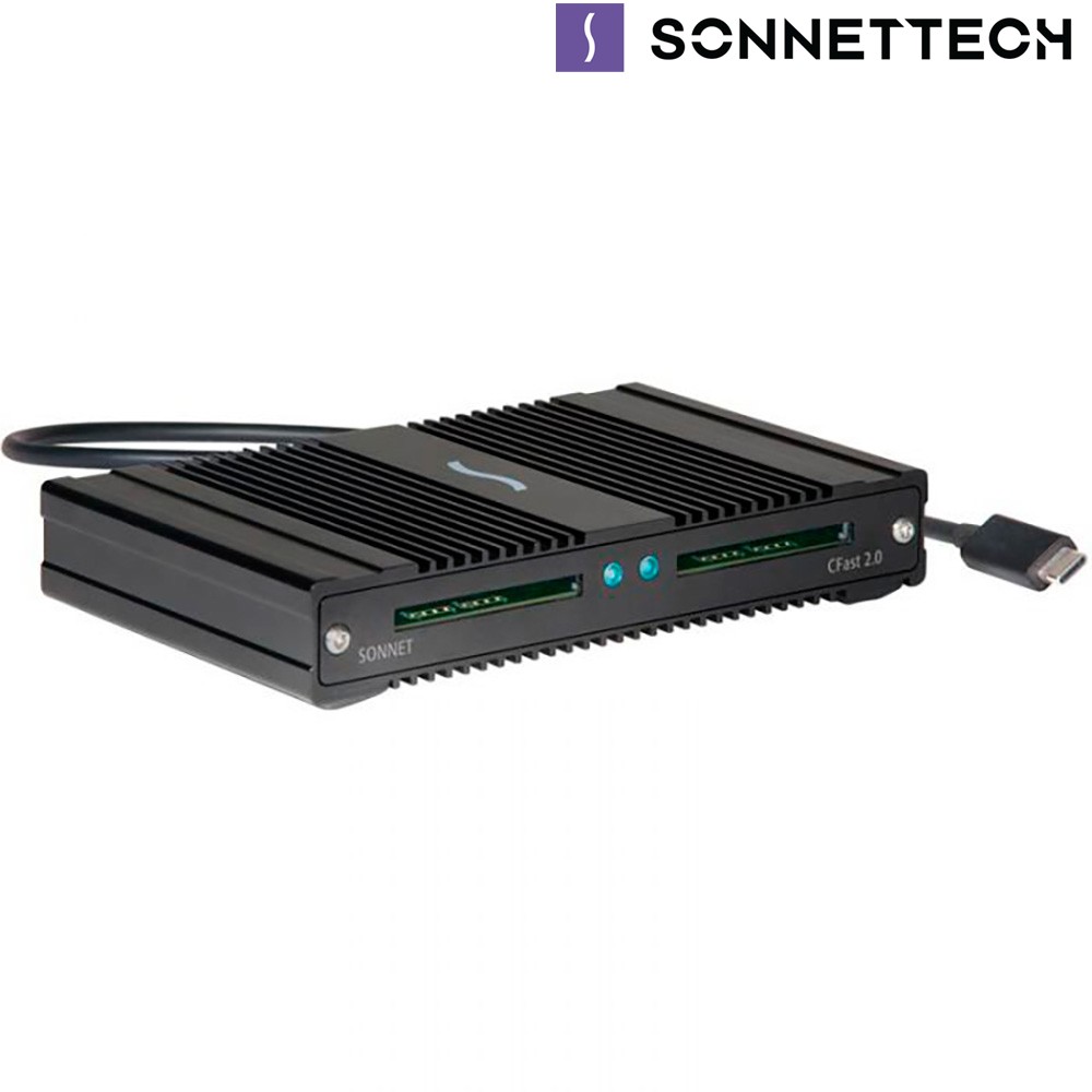 Sonnet SF3 Series - CFast 2.0 dual card reader with TB3