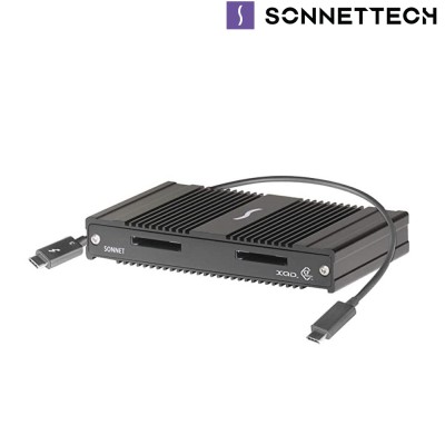 Sonnet SF3 Series CFexpress/XQD - Lector dual tarjetas con TB3