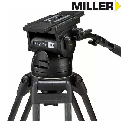 Miller Skyline 70 - Fluid head for video and film cameras