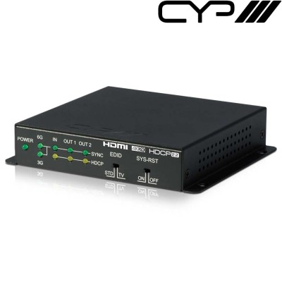 CYP QU-2-4K22 - HDMI2.0 1x2 Splitter