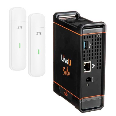 LiveU Solo - Codificador de streaming portátil SDI y HDMI