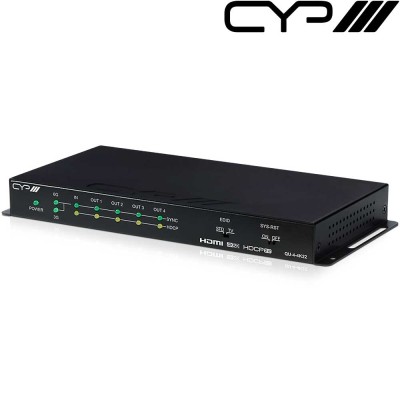CYP QU-4-4K22 1x4 4K HDMI Splitter with Scaling