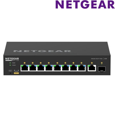 Netgear GSM4210PD Switch Gestionable 8x1G PoE+ 110W 1x1G y 1xSFP -  Avacab