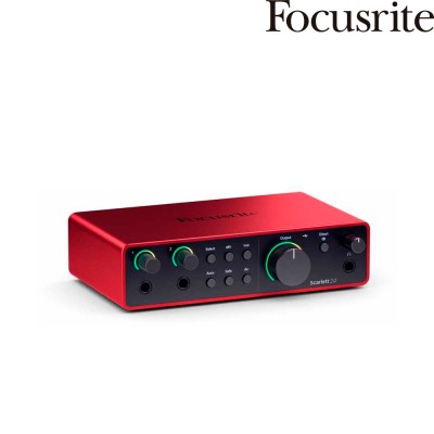 Focusrite Scarlett 2i2 - 2-channel USB 2.0 audio interface