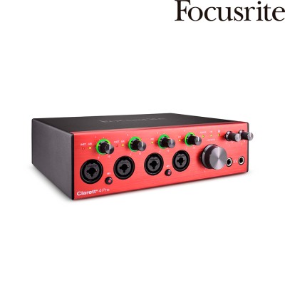 Focusrite Clarett+ 4Pre - Interfaz de audio USB 2.0