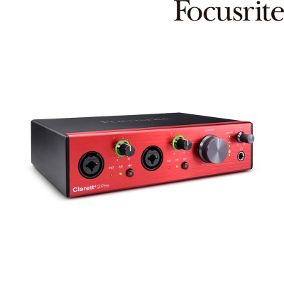 Focusrite Clarett+ 2Pre - USB 2.0 Audio interface