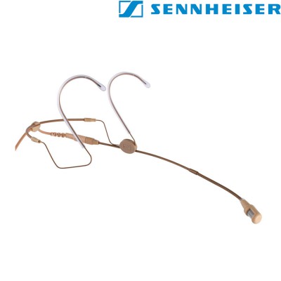 Sennheiser HSP 4-EW-3 headband cond. cardioid microphone Beige