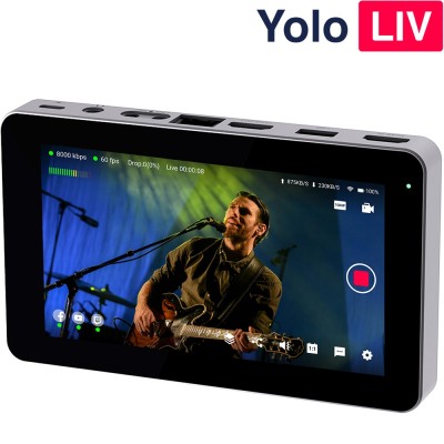 Yololiv Yolobox Pro - 5.5" Monitor, recorder, mixer and streaming encoder