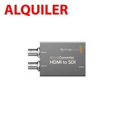 Alquiler Blackmagic Micro Converter HDMI to SDI con alimentador