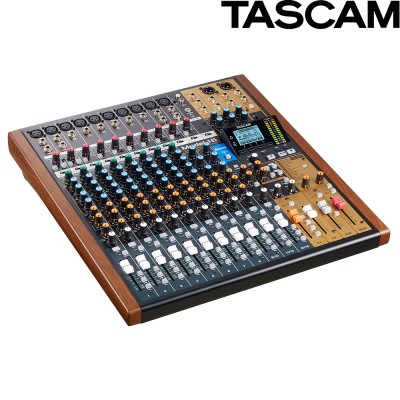 Tascam Model16 - Analogue mixer with multitrack recorder
