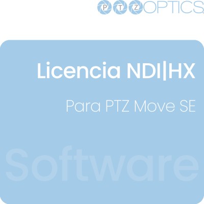 PTZOptics Licencia NDI|HX para la serie PTZ Move SE
