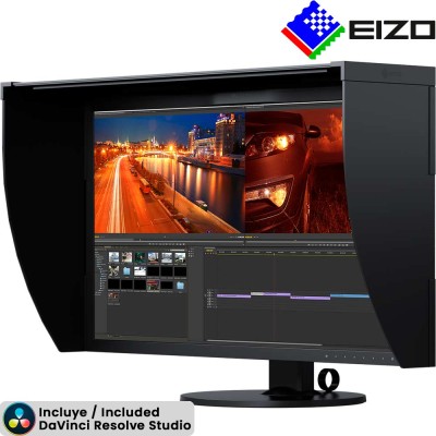 Eizo CG319X Color Edge con DaVinci Resolve Studio
