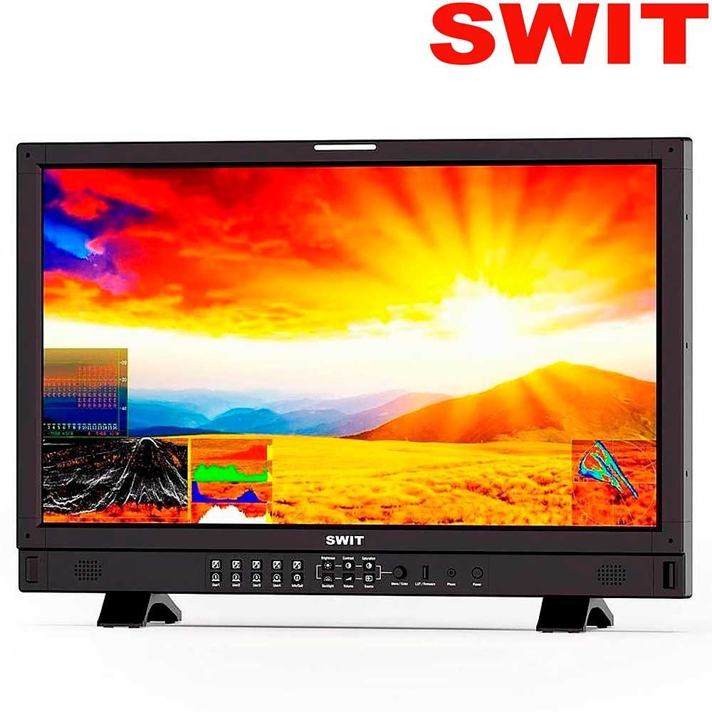 Swit BM-U275HDR Monitor de Estudio 4K HDR 12G-SDI