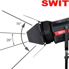 Swit S-2320 Foco Fresnel LED COB de 160W con DMX