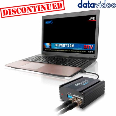 Datavideo TC-200 Kit de tituladora portátil HD/SD