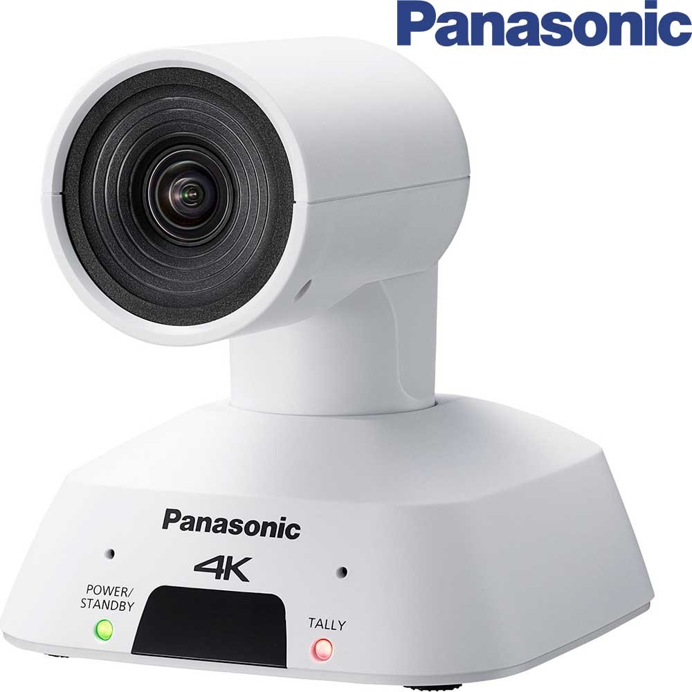 Panasonic AW-UE4W Compact 4K PTZ Camera with IP Streaming (White)