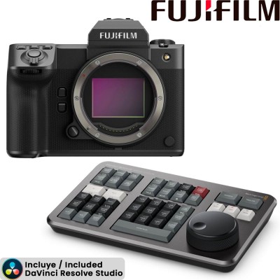 Fujifilm GFX100II + Blackmagic Speed Editor (Bundle) -  Cámara de cine Full-Frame