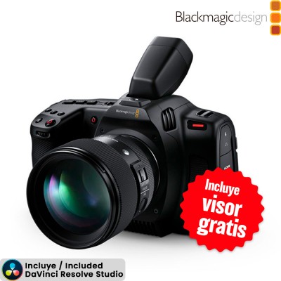 Blackmagic Cinema Camera 6K - Incluye DaVinci Resolve Studio - Avacab