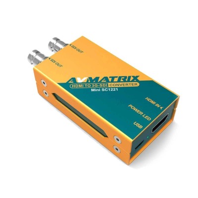 AVMatrix Mini SC1221 - Mini conversor HDMI a SDI