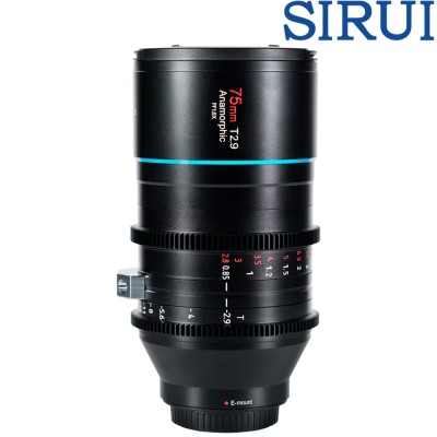 Sirui Anamorphic full frame 75mm T2.9 1.6x - Film and video fixed lens