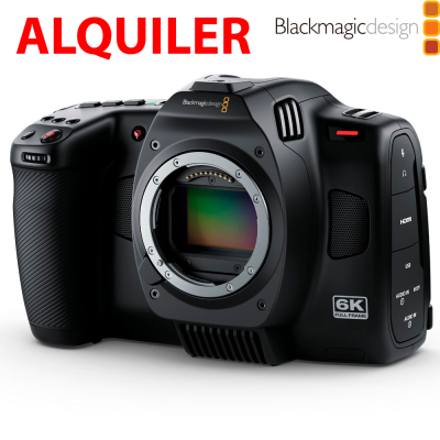 Alquiler Blackmagic Cinema Camera 6K - Cámara Cine Digital Full-Frame