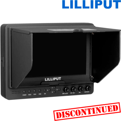 Lilliput 665-O/P - 7" HDMI, Components and CV Monitor