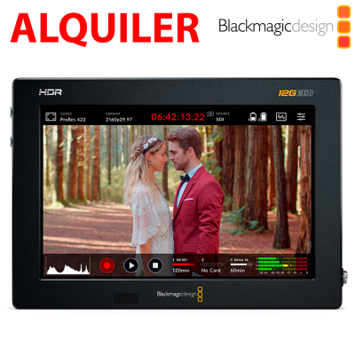 Rental Blackmagic Video Assist 7" 12G HDR - 7" HDR Monitor Recorder