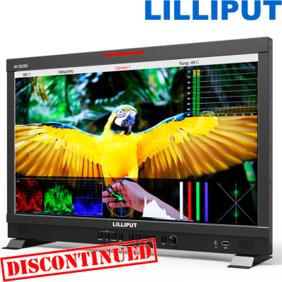 Lilliput Q24 Monitor Broadcast 12G-SDI y HDMI (Gold Mount)