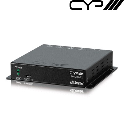 CYP AU-DTI-TX Conversor 4 canales audio analógico a Dante