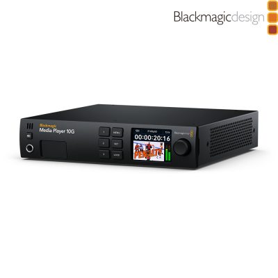 Blackmagic Media Player 10G - Reproducción y Captura por Thunderbolt