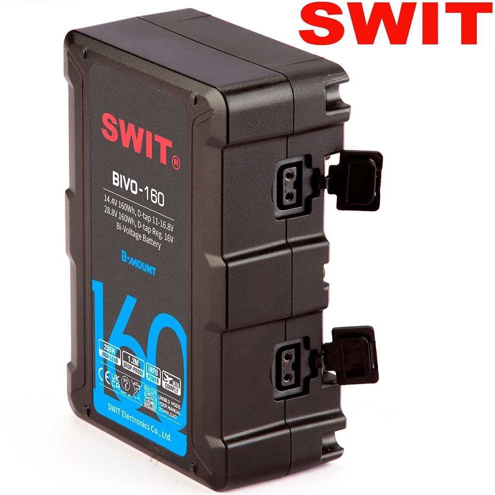 Swit BIVO-160 - 160Wh Bivoltage B-Mount battery