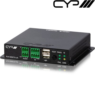 CYP PUV-3050TX-UA 4K HDMI Extender with USB and PoH over HDBaseT3 - Avacab