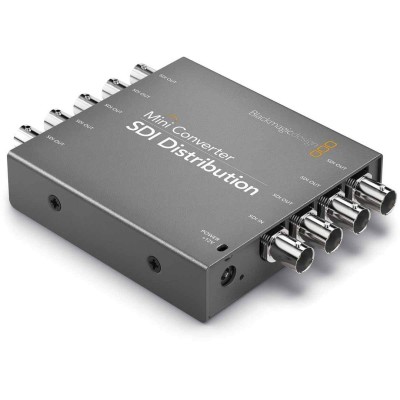Mini Converter SDI Distribution - 1x8 SDI splitter