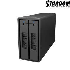 Stardom SOHOTANK ST2B31 - Caja RAID de 2 Bahías SATA 2.5"/3.5" 10Gbps