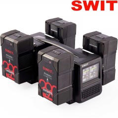 SWIT PC-P461S 4 V-Mount batteries super-fast charger
