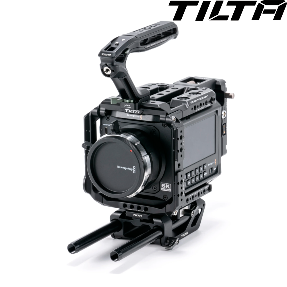 Tilta ES-T21-B-V - Jaula para Blackmagic PYXIS 6k Kit Pro (V-Mount)