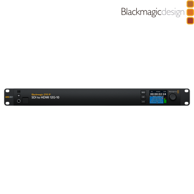 Blackmagic 2110 IP SDI to HDMI 12G-10 - Modular SDI 12G/SMPTE 2110 to HDMI 2.0 converter