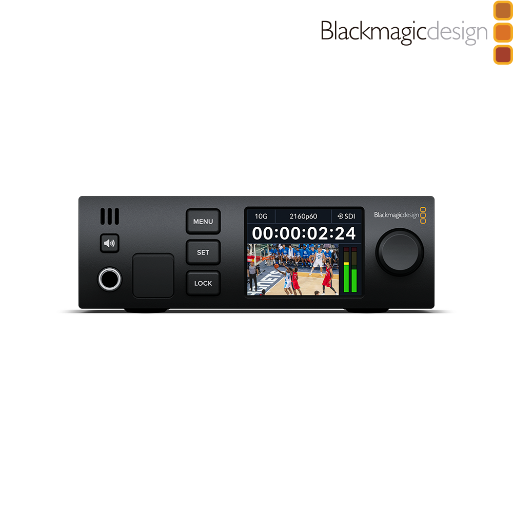 Blackmagic 2110 IP UpDownCross 12G - Modular SDI 12G, SMPTE 2110, HDMI 2.0 converter