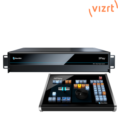 Vizrt Viz 3Play 3P2 - 4K Replay System with Control Surface