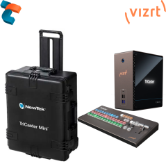 Vizrt TriCaster Mini Go Bundle con Mini Control Panel - Sistema de Producción IP HD