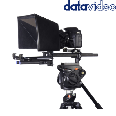 Datavideo TP-500 Portable DSLR Teleprompter (60/40 Glass) – 18mm Rod Support, Without Remote Control