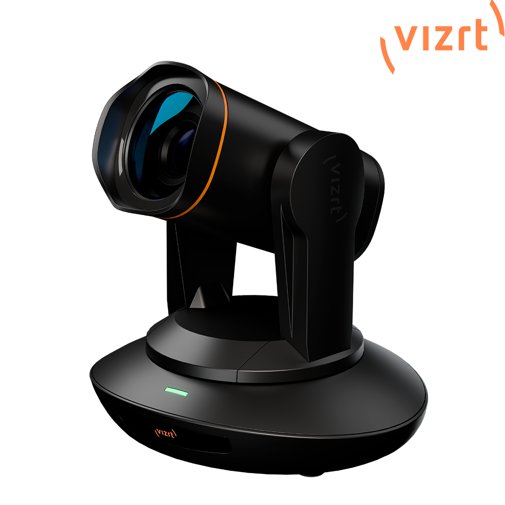 Vizrt PTZ3 Plus UHD - Cámara PTZ UHD con NDI|HX3 (Negro)